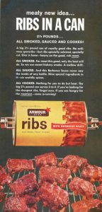 ribs in a can